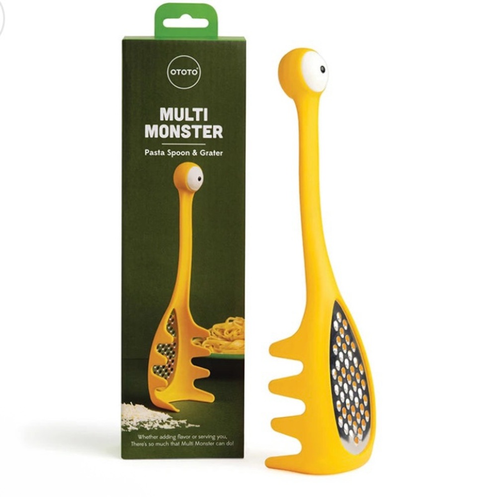 OTOTO Multi Monster Pasta Spoon & Grater